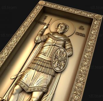 3D model Holy Martyr Andrew Stratilat (STL)